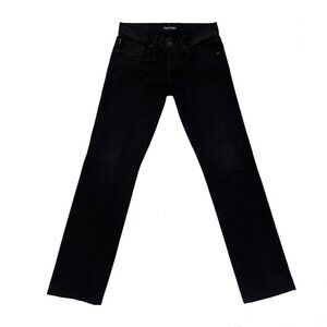 Tom Ford Corduroy Black Straight 100% Cotton Jeans Mens 29 x 31